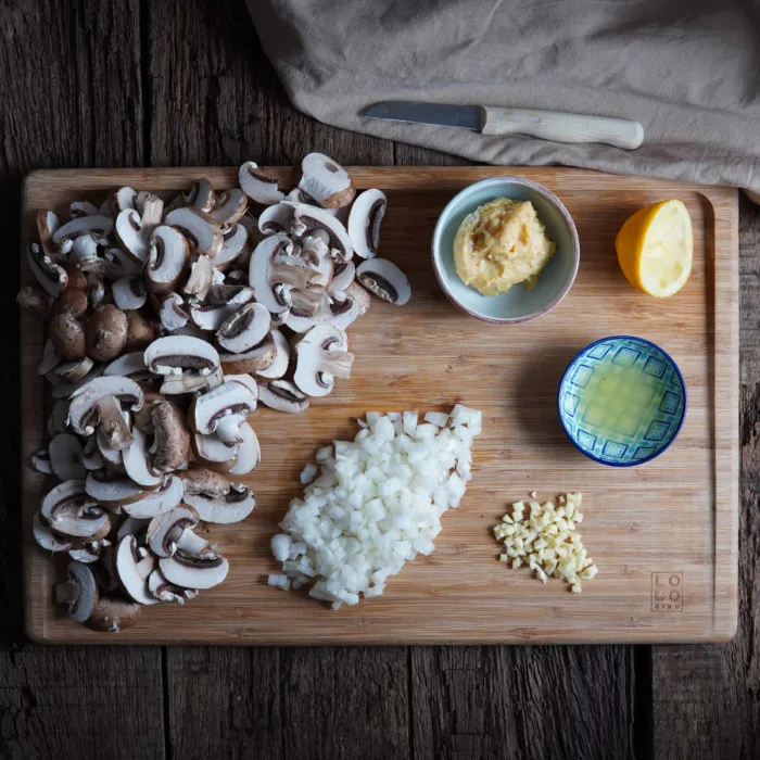 Veganes Risotto Step 1 Zubereitung