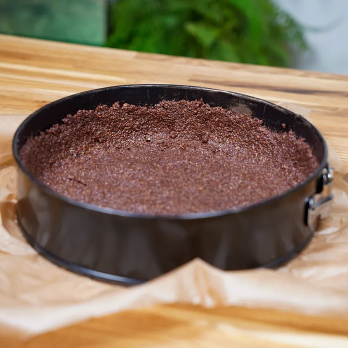 Vegan cheesecake, step 2b