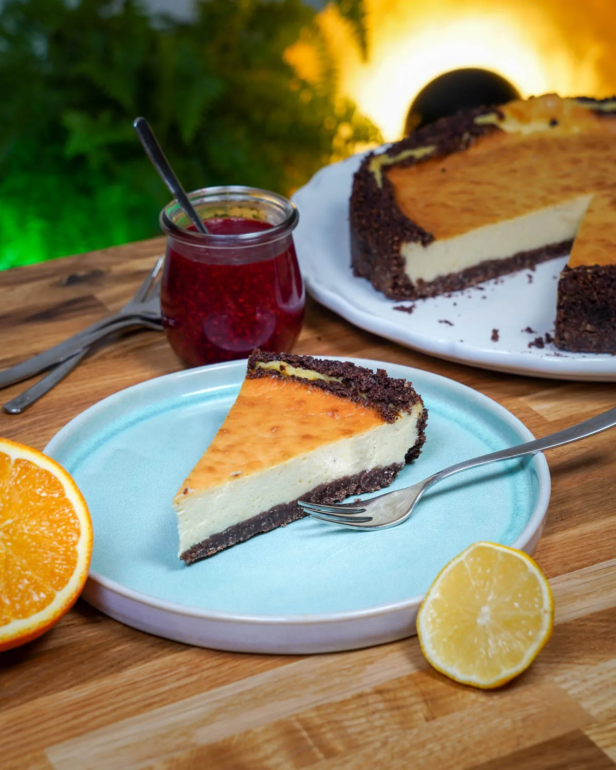 Vegan cheesecake, outro