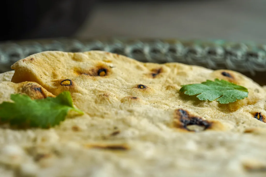 Vegan naan bread, highlight 01