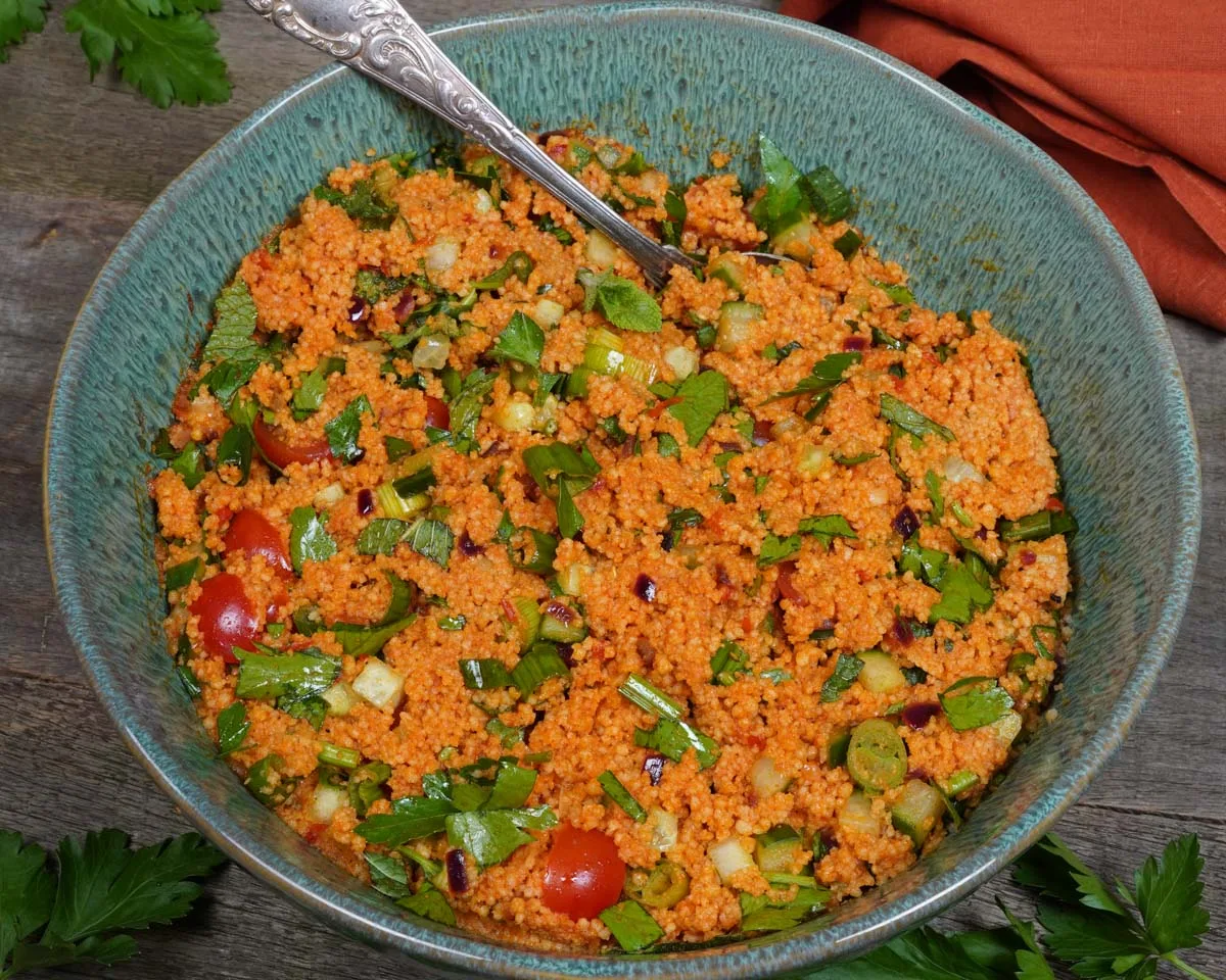 Couscous salad, hero