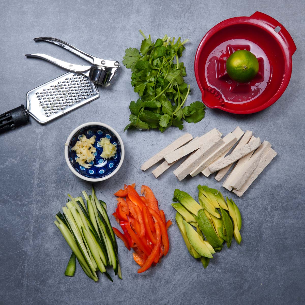 Vegane Summer Roll, Vorbereitung