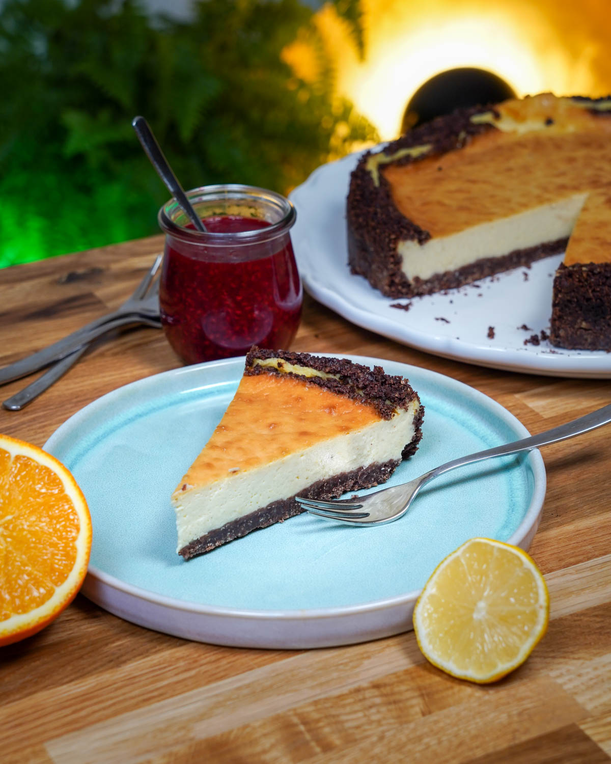 Veganer Käsekuchen Outro