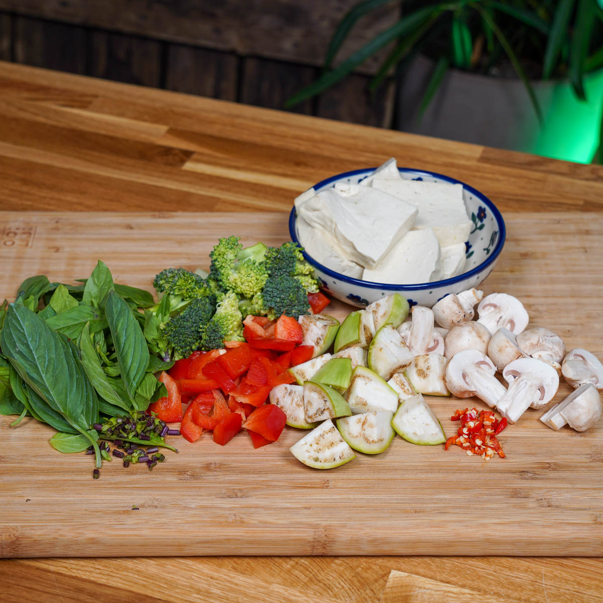 Veganes rotes Thaicurry Schritt 1