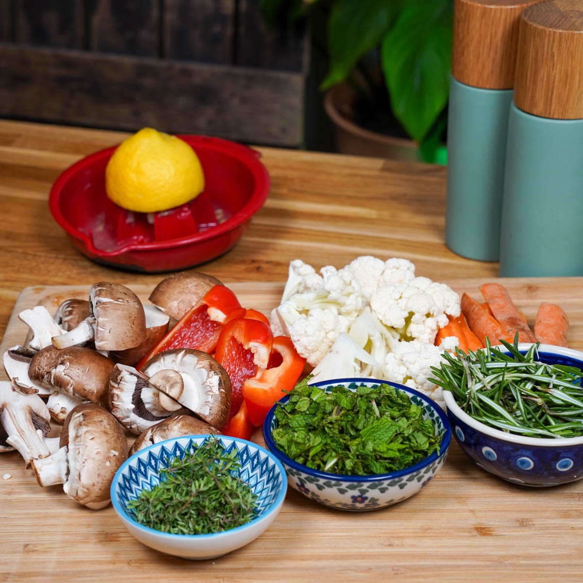 Vorbereitung der Zutaten