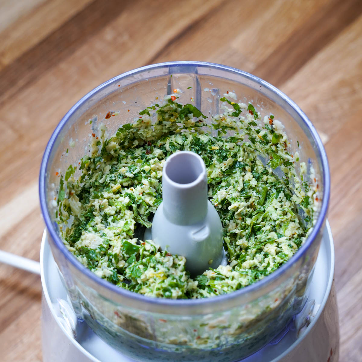 Pesto im Mixer